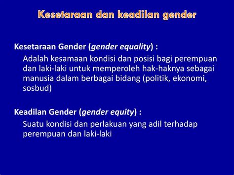 Ppt Gender Dalam Pembangunan Pertanian Powerpoint