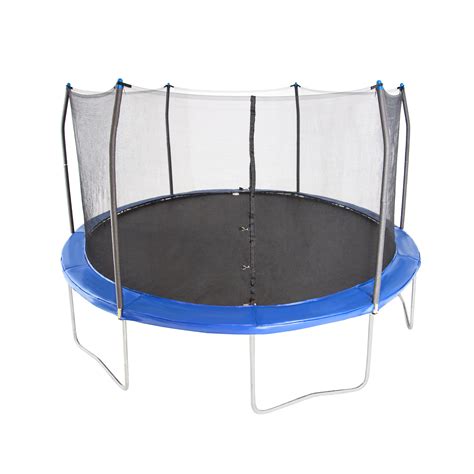 skywalker trampolines  trampoline  enclosure bright blue walmartcom walmartcom