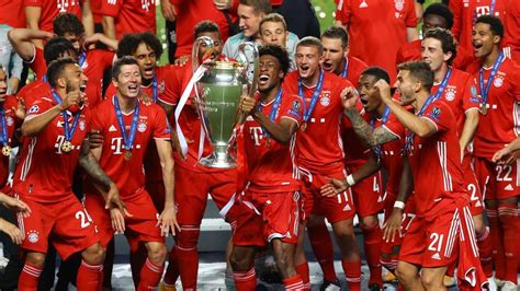 bayern munich lifts  ucl trophy   years everyevery