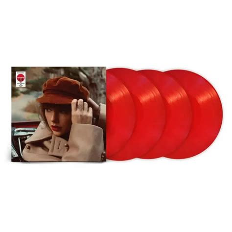 taylor swift red taylors version red vinyl lp usa exclusive limited edition eur