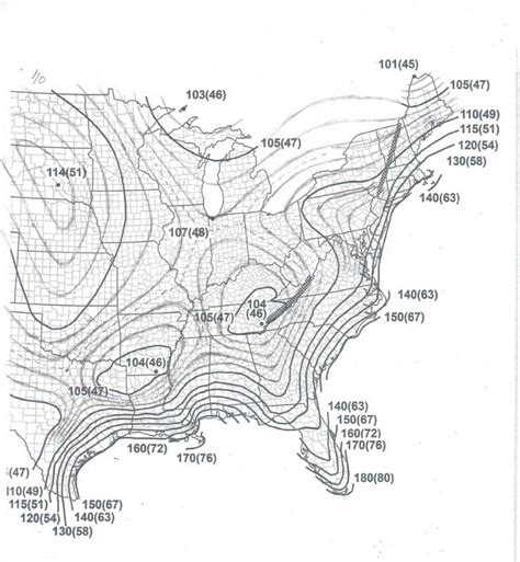 Linear Interpolation Of Wind Speed Maps Asce 7 16