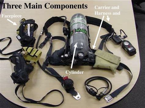 msa scba components recognition powerpoint  id