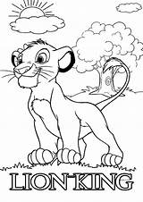 Lion Simba Timon Lions Pumbaa sketch template