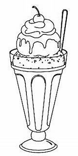 Eis Colouring Malvorlagen Cupcake Sorbet Milkshake Sorvetes Zum Ausmalen Sucette Zeichnen Colorear Sundae Digi Kolorowanki Przedszkole Słodkie Szablony Kleurplaten Coke sketch template