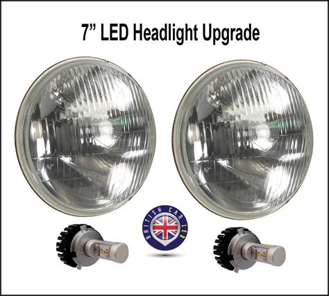 led headlight conversion kit  lucas headlight lenses led headlights headlights car