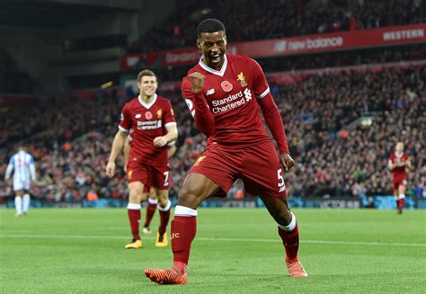 wijnaldum  home  record goal streak