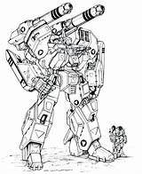 Coloring Robotech Pages Metal Heavy Chuckwalton V1 Mk Mbr Spartan Deviantart Destroid Books Expeditionary Force Featured Illustration Palladium Sourcebook Marines sketch template
