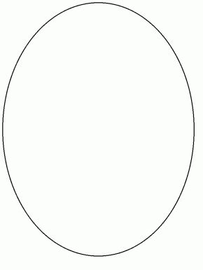 oval simple shapes coloring pages coloring book