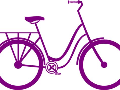 Bicycle Clipart Purple Purple Bike Cartoon Clip Art Library