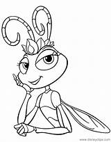 Coloring Life Bugs Pages Atta Bug Its Disneyclips Posing sketch template