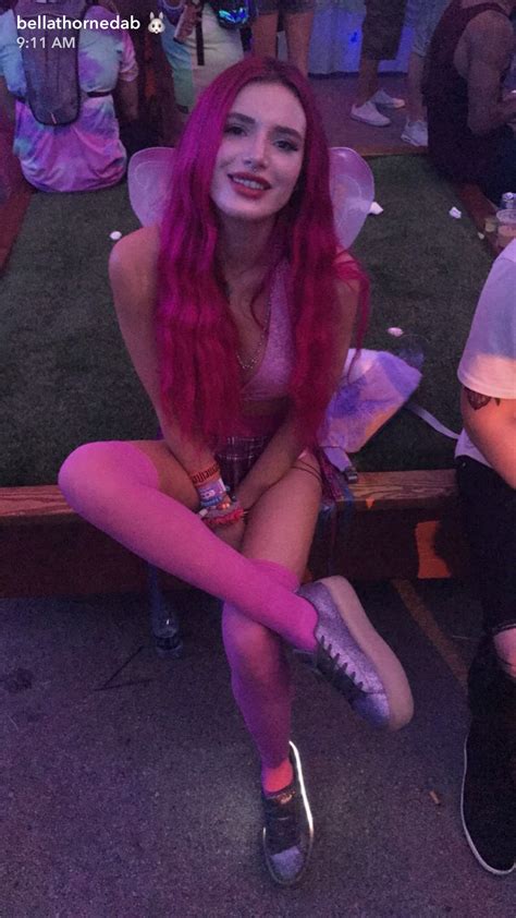 Bella Thorne Wore A Fairy Outfit That Matches Her Pink