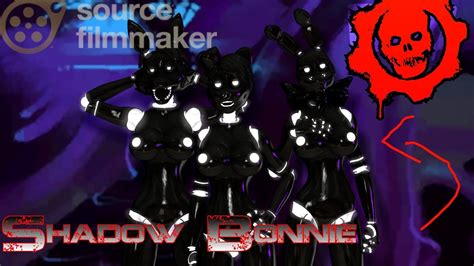 [fnaf Sfm] Five Nights In Anime Shadow Bonnie Jumplove