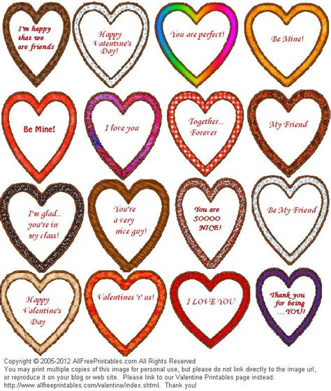 valentine printables coupons bookmarks baskets valentines