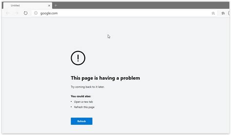 new microsoft edge not working microsoft community