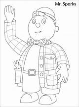 Sparks Coloring Mr Pages Printable Noddy Kids Print Getcolorings Color Pdf Open  sketch template
