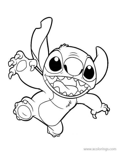 disney lilo  stitch coloring pages xcoloringscom