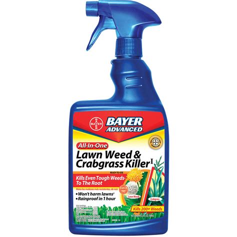 bayer advanced    lawn weed crabgrass killer  oz rtu walmartcom