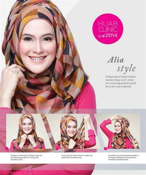 hijab tutorial zoya alia style uploaded  kerudungbandungdotcom