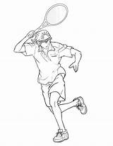 Tennis Coloring Pages Prince Kids Charfade Ink Player Getdrawings Deviantart Sport Chic sketch template