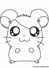 Coloring Hamtaro Pages Cute Hamster Animal Info Book Para Colorear Dibujos Desenhos Colorir Coloriage Imprimir Hantaro Printables sketch template