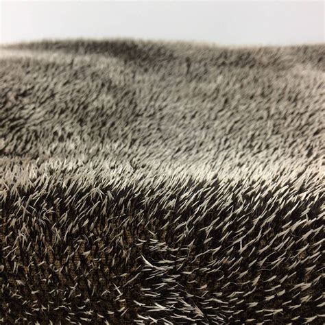 realistic hedgehog mohair fabric cm  cm  mm spikes
