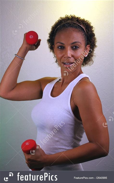sports and recreation beautiful mature black woman workout 1 stock image i2640995 at