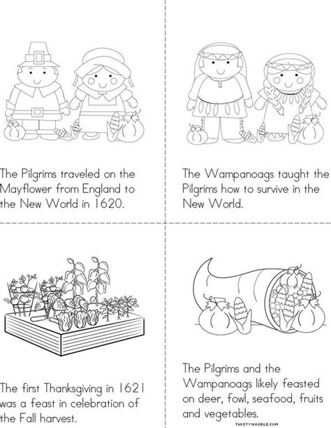 printable thanksgiving story booklet printable word searches