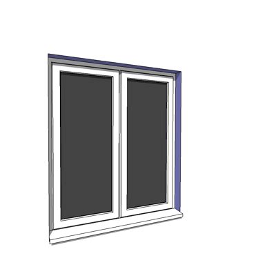 double casement window  model formfonts  models textures