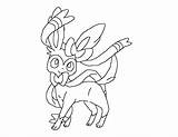Sylveon Pokemon Coloring Eevee Pages Evolutions Lineart Evolution Printable Drawing Color Print Colouring Sheets Kids Deviantart Size Printables Getdrawings Draw sketch template