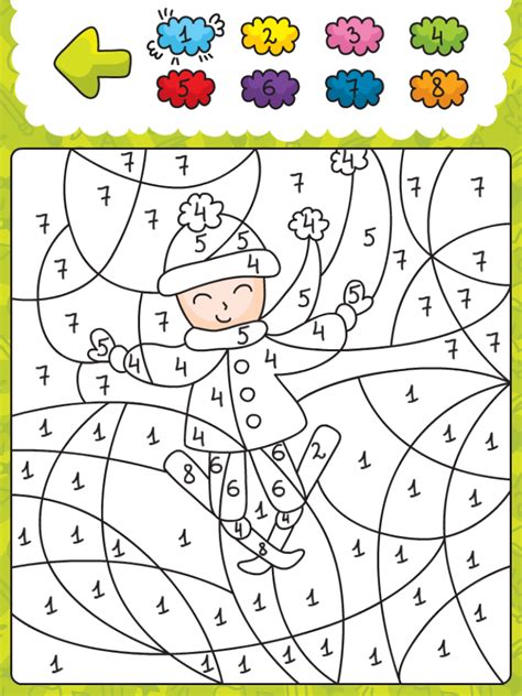 coloring smart fun  education  kids app review voor kinderen kleuren met nummers