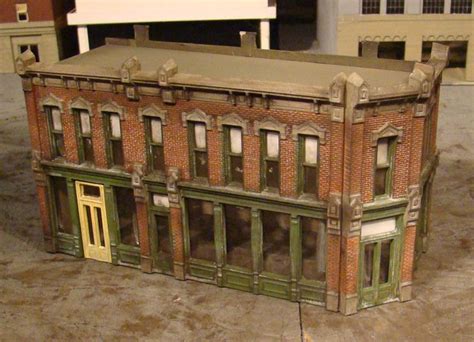 ho scale building dpm seymour street built weathered ebay