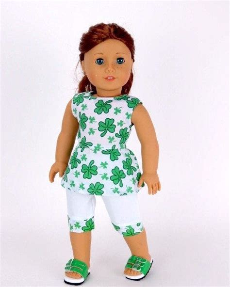 American Girl Or Any 18 Doll St Patricks Day Outfit Doll Clothes