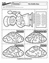 Muffin Man Know Do Nursery Rhyme Sheet Template sketch template