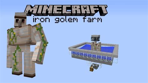 minecraft iron golem farm schematic