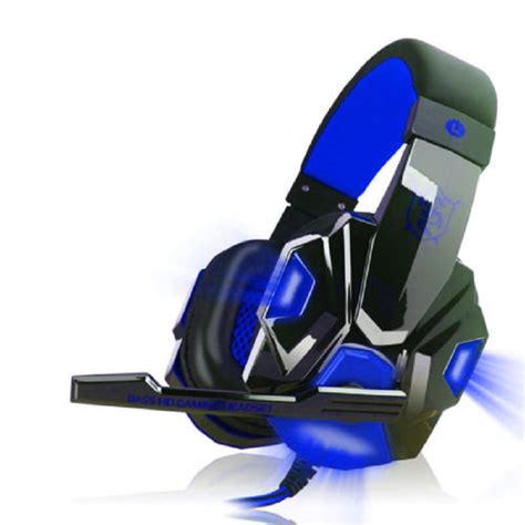 gaming earphone gaming headphone gaming headset blue wired  pc surround walmart canada