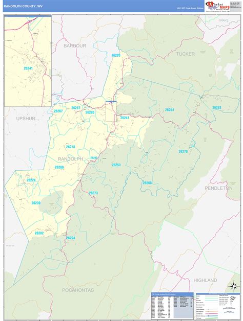 Randolph County Map