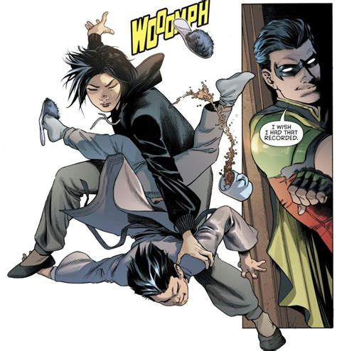 Cassandra Cain Vs Damian Wayne Detective Comics 975