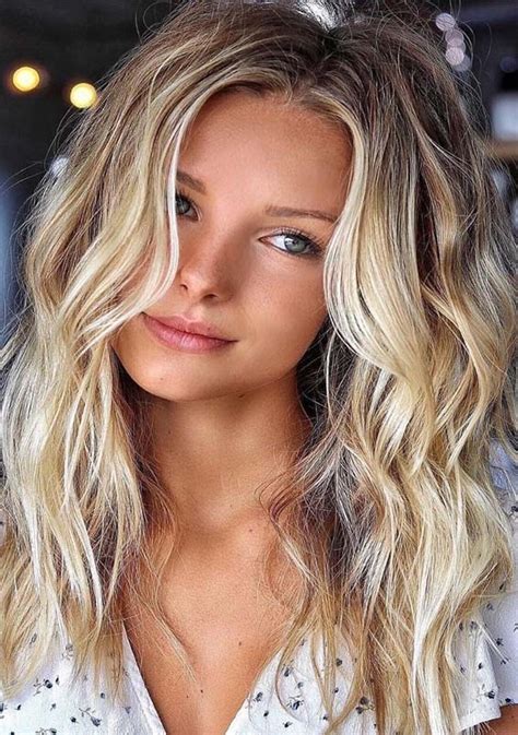 Fresh Summer Blonde Hair Color Highlights For Women 2019