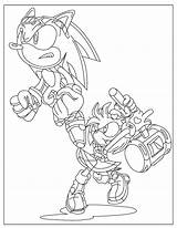 Sonic Verbnow Hedgehog sketch template