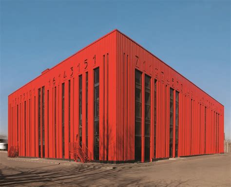 stunning red buildings   world arquitectura de