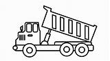 Truck Dump Coloring Pages Kids Trucks Printable Trash Sheet Drawing Monster Colouring Garbage Construction Sheets Trailer Book Tractor Print Clipartmag sketch template