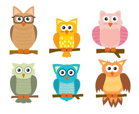 cartoon owl vector vector art graphics freevectorcom