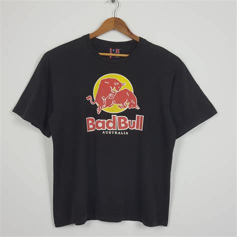 Vintage Badbull Parody Redbull Art Style T Shirt Etsy