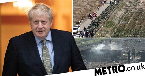 Boris Johnson Suggests Iranian Missile Downed Ukrainian Plane Killing