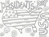Presidents Alley sketch template