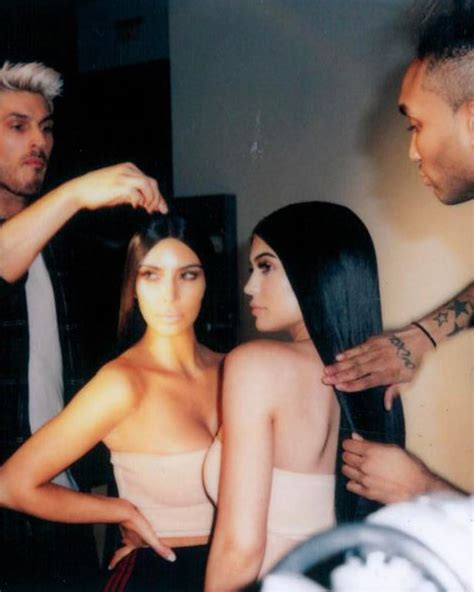 check out this sneak peak of the new kkw x kylie cosmetics collab
