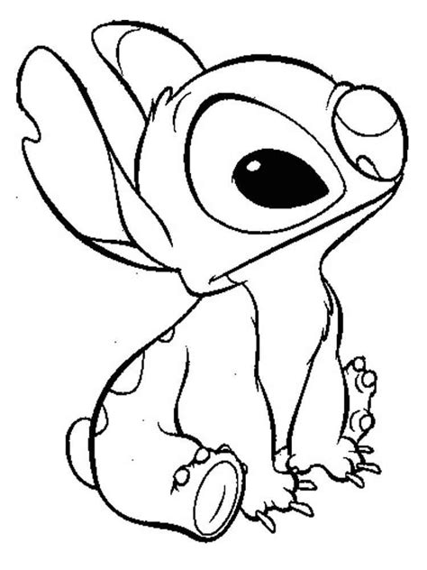 stitch coloring pages  printable stitch coloring pages