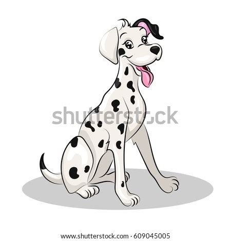 dalmatian dog stock vector  shutterstock