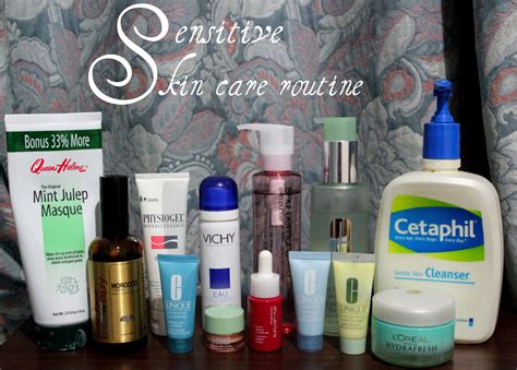 sensitive skin care routine beestows