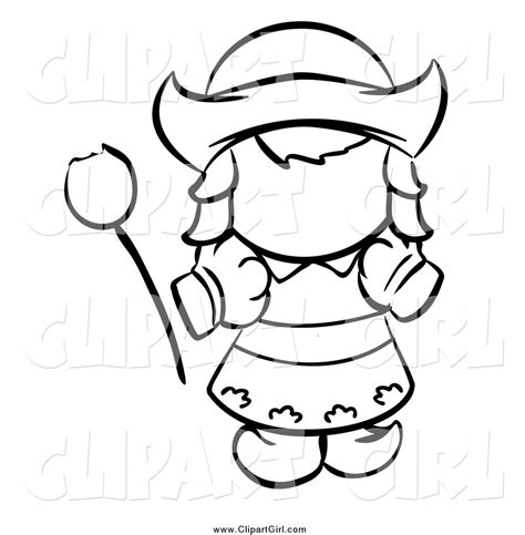 girl clipart outline    clipartmag